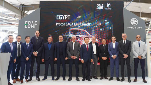 Proton Saga CKD in Egypt launched – from RM56k; Marine Blue colour; 5k-unit production target for 2025