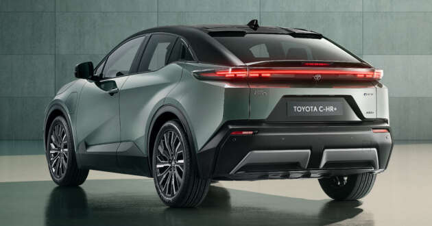 2025 Toyota C-HR+ debuts – e-TNGA-based crossover with up to 343 PS, 77 kWh, 600 km WLTP EV range