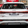 Bangkok 2025: Audi Q6 e-tron EV – 270 kW DC brings 10-80% recharge in 21 mins, up to 625 km range WLTP