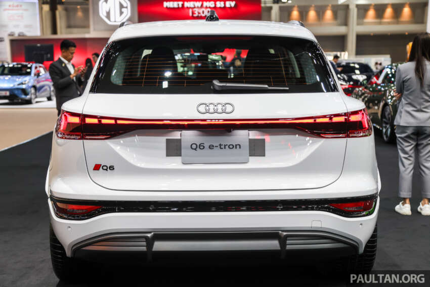 Bangkok 2025: Audi Q6 e-tron EV – 270 kW DC brings 10-80% recharge in 21 mins, up to 625 km range WLTP 1895128