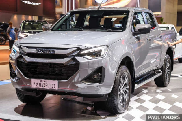 Bangkok 2025: Isuzu D-Max, MU-X get 2.2L Ddi MaxForce – 163 PS/400 Nm, lower FC, 8-speed AT