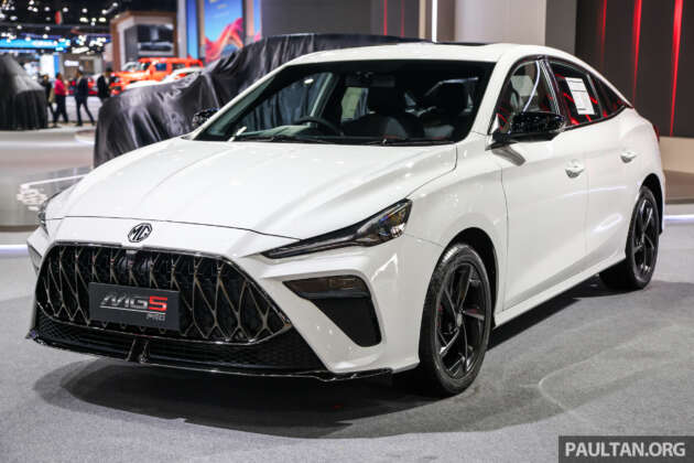 Bangkok 2025: MG5 Pro dipamerkan – rupa lebih garang, masih enjin 1.5L NA 114 PS/250 Nm, CVT