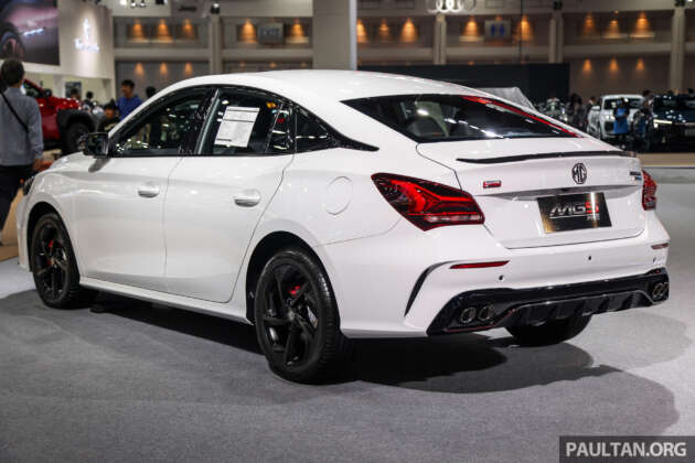 Bangkok 2025: MG5 Pro dipamerkan – rupa lebih garang, masih enjin 1.5L NA 114 PS/250 Nm, CVT