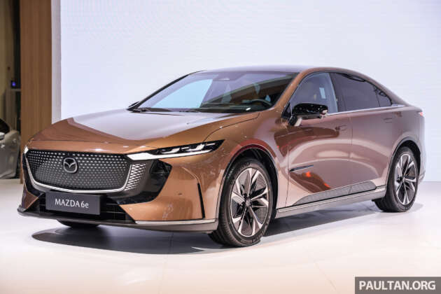 Bangkok 2025: Mazda 6e dipamer – sedan EV guna asas Deepal L07, akan dilancar di Thailand tahun ini