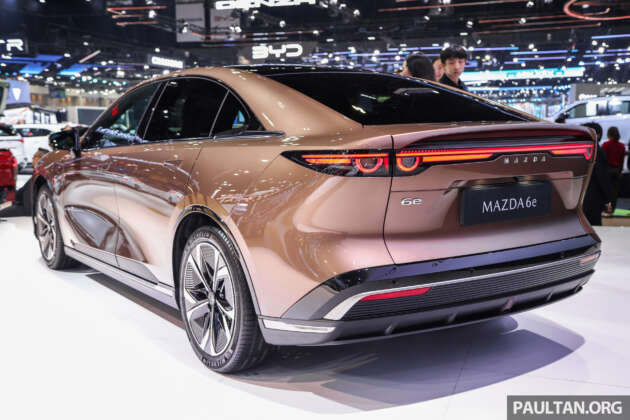 Bangkok 2025: Mazda 6e dipamer – sedan EV guna asas Deepal L07, akan dilancar di Thailand tahun ini