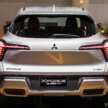Bangkok 2025: Mitsubishi Xforce HEV – 116 PS/255 Nm e:Motion hybrid powertrain; from RM118k in Thailand