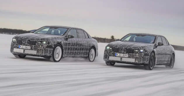 2026 BMW i3 teased winter testing in Sweden – new 3 Series EV is part of Neue Klasse range with 800V tech