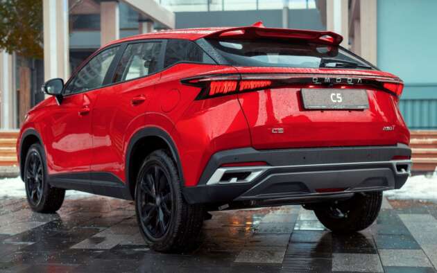 Chery Omoda 5 facelift didedah sepenuhnya — bampar depan baru; ruang dalaman, enjin sama