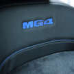 MG4 EV Standard gets optional leatherette with suede seat upgrade – RM1.6k for new and current owners