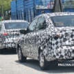 2025 Proton Saga MC3 seen at night – rear taillights with S70-like LED signature; LED projector headlamps