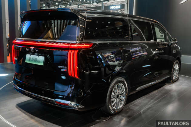 GWM Wey 80 Gaoshan 9 debuts in Shanghai – longer 6-seat luxury version of Malaysia-bound MPV