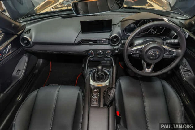 2025 Mazda MX-5 RF launched in Malaysia – 2.0L MT or AT, Asymmetric LSD, DSC-Track, big screen, fr RM294k