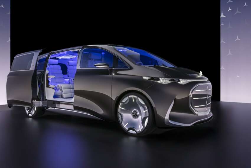 Mercedes-Benz Vision V concept revealed at Shanghai 2025, previews upcoming VLE and VLS luxury EV vans 1904911