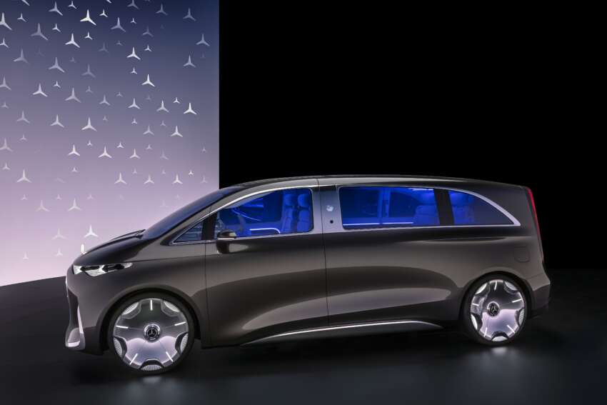 Mercedes-Benz Vision V concept revealed at Shanghai 2025, previews upcoming VLE and VLS luxury EV vans 1904921