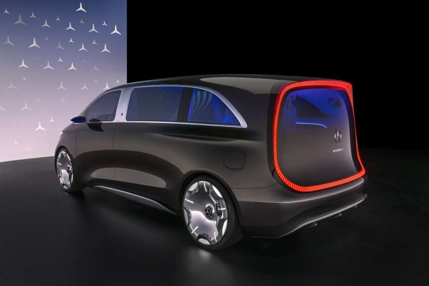 Mercedes-Benz Vision V concept revealed at Shanghai 2025, previews upcoming VLE and VLS luxury EV vans 1904923