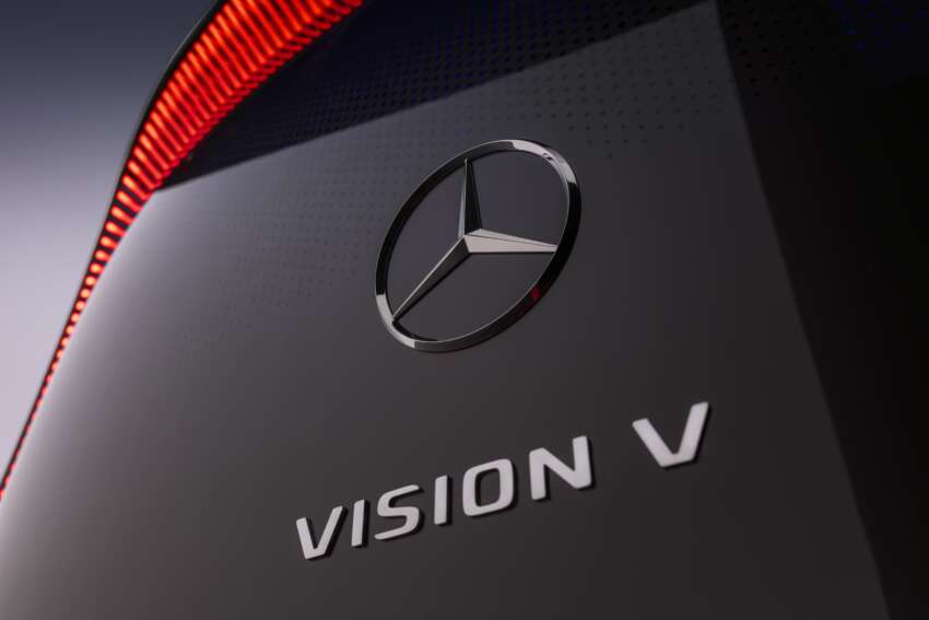 Mercedes-Benz Vision V concept revealed at Shanghai 2025, previews upcoming VLE and VLS luxury EV vans 1904934