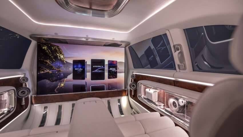 Mercedes-Benz Vision V concept revealed at Shanghai 2025, previews upcoming VLE and VLS luxury EV vans 1904946