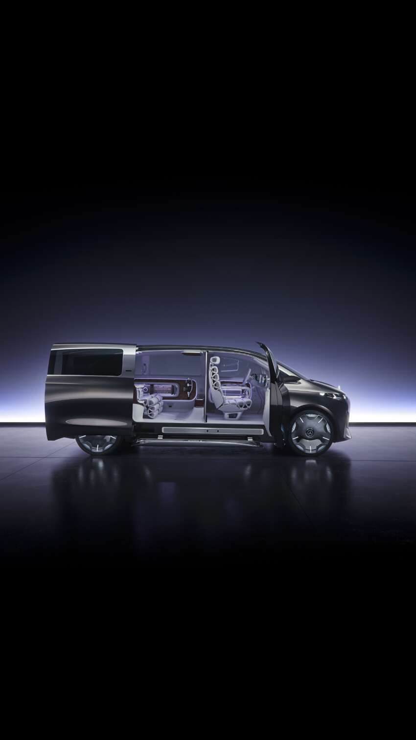 Mercedes-Benz Vision V concept revealed at Shanghai 2025, previews upcoming VLE and VLS luxury EV vans 1904956