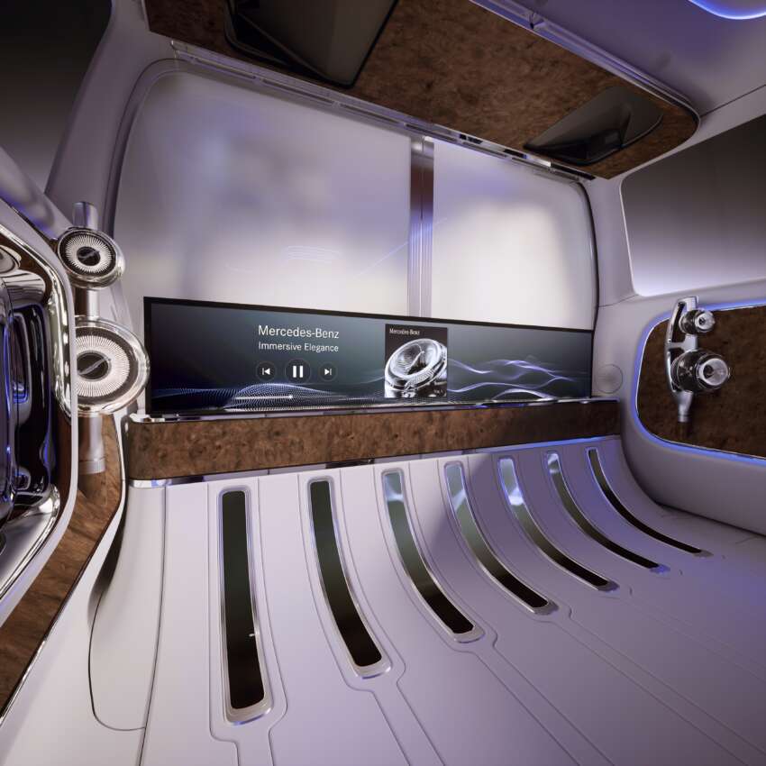 Mercedes-Benz Vision V concept revealed at Shanghai 2025, previews upcoming VLE and VLS luxury EV vans 1904959