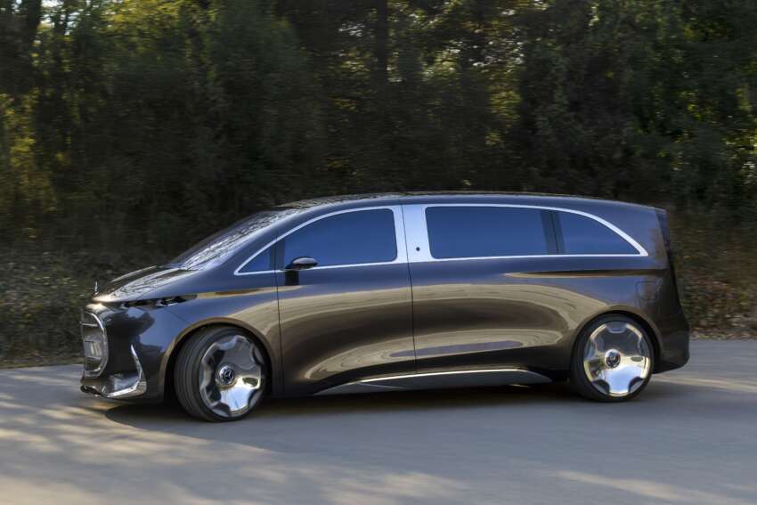 Mercedes-Benz Vision V concept revealed at Shanghai 2025, previews upcoming VLE and VLS luxury EV vans 1904968