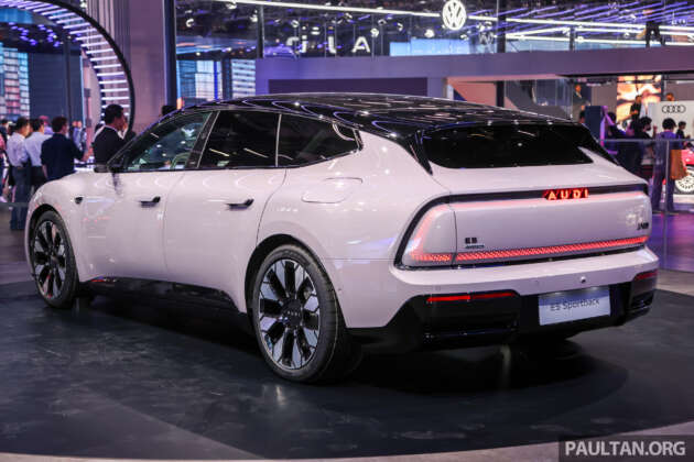 AUDI E5 Sportback EV shown in Shanghai, ditches Ingolstadt design for Chinese style; 770 km range