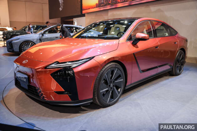 Lexus ES 2025 di Shanghai — model generasi ke-8 tampil rekaan garang baru, pilihan EV dengan 682 km