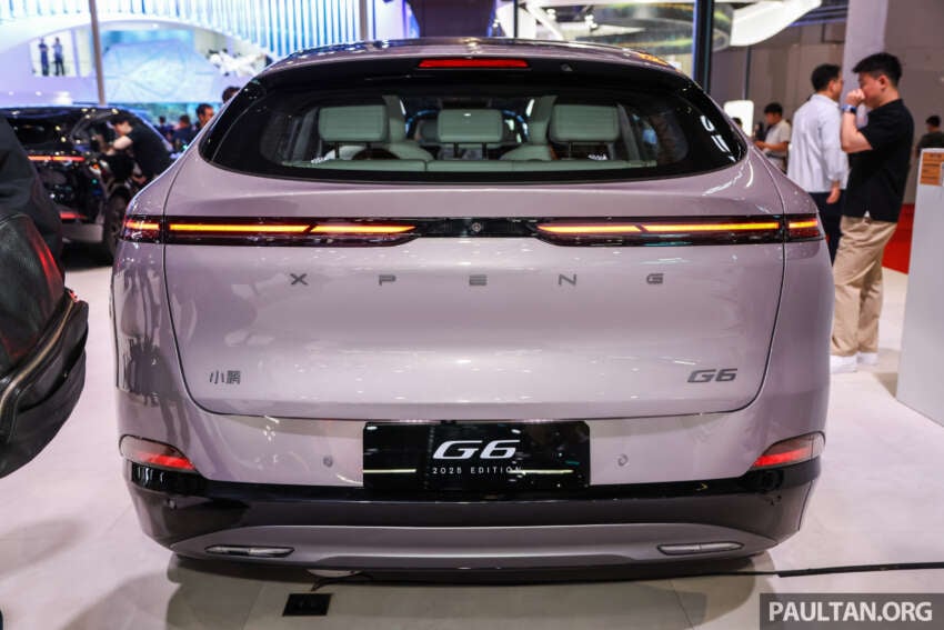 Xpeng G6 facelift in Shanghai – 5C charging, 625-725 km CLTC range, single rear motor with 296 PS, 450 Nm 1907264