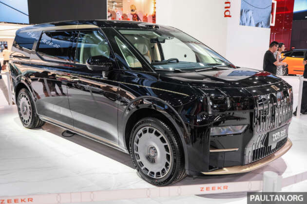 Zeekr 009 Collector’s Edition di Shanghai — MPV EV mewah empat-tempat duduk dengan saduran emas