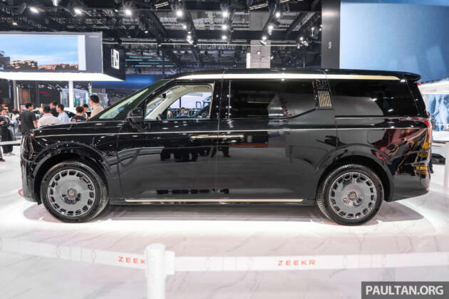 Zeekr 009 Collector’s Edition di Shanghai — MPV EV mewah empat-tempat duduk dengan saduran emas