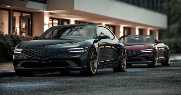 Genesis X Gran Coupé, Convertible Concepts revealed – 2-door show cars based on G90 luxury sedan