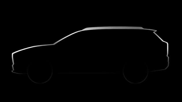 Subaru Trailseeker teased – new EV SUV developed with Toyota, D-segment model with 7 seats?
