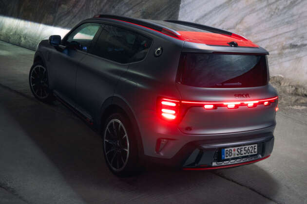 smart #5 Brabus revealed – most powerful smart ever with 646 PS, 0-100 km/h 3.8 secs, 540 km range