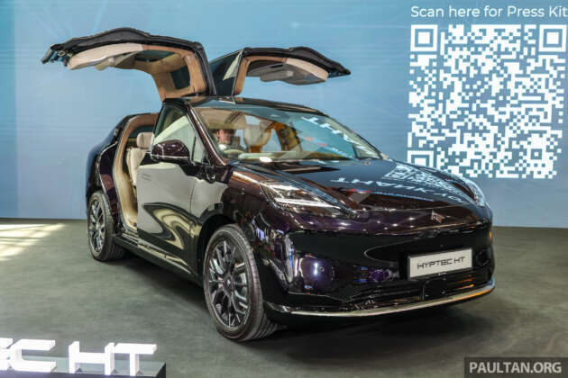 GAC Aion Hyptec HT RHD ditunjuk — dua varian, pelancaran di Malaysia dijangka pada Q3 2025