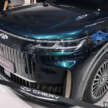 Chery Fulwin T11 on display at Auto Shanghai – new flagship PHEV SUV with up to 1,400 km hybrid range