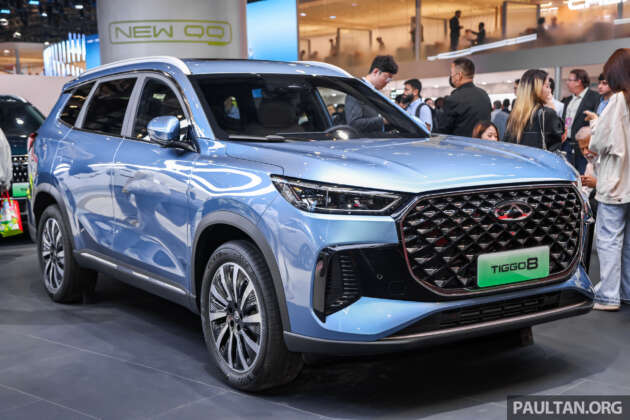 Chery Tiggo 8 PHEV facelift at Auto Shanghai 2025 – new exterior, interior; launching in Malaysia this year?