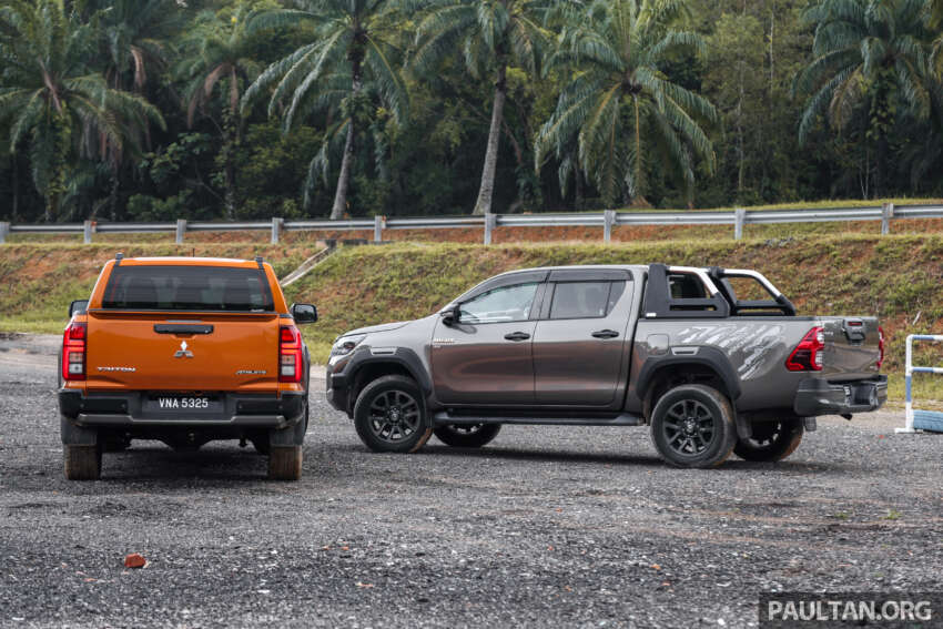 2025 Mitsubishi Triton Athlete vs Toyota Hilux Rogue – which pick-up truck should you buy in Malaysia? 1914333