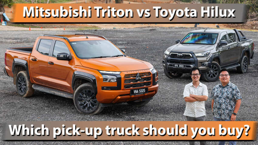 2025 Mitsubishi Triton Athlete vs Toyota Hilux Rogue – which pick-up truck should you buy in Malaysia? 1914323