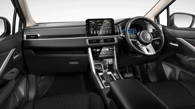 2026 Mitsubishi Xpander, Xpander Cross facelift – 6 airbags, 8-inch meter display, 10-inch touchscreen