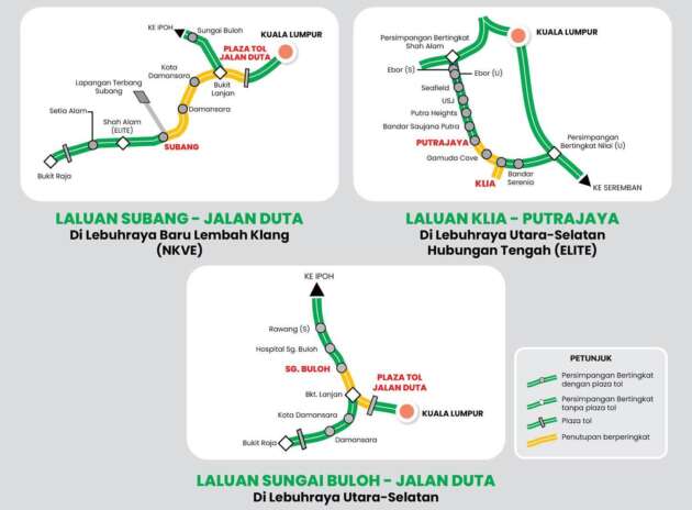 PLUS reminds of closures on North-South Highway, NKVE, Elite Highway for ASEAN Summit – May 23-28