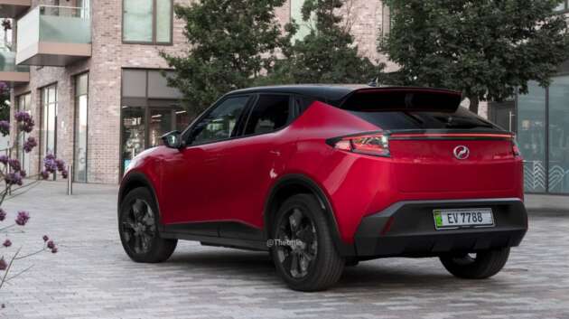 Perodua’s first EV rendered based on final prototype