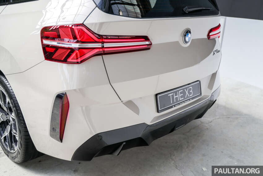 2025 BMW X3 G45 launched in Malaysia – 20 xDrive M Sport, MHEV, 190 PS/310 Nm, RM349k estimated 1926143