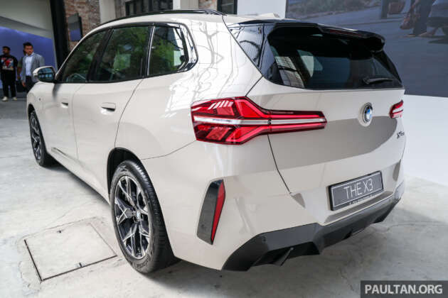 BMW X3 20 xDrive M Sport 2025 dilancar di M’sia – hibrid ringkas, 208 PS/330 Nm; dijangka dari RM349k
