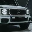 Mercedes-Benz G580 with EQ Technology in Malaysia – electric G-Class from RM959k, half the price of G63!