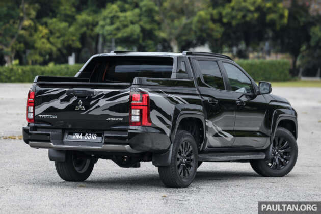 Mitsubishi Triton Athlete 2025 di Malaysia — trak pikap flagship kini lebih murah, diperkemas; RM160k