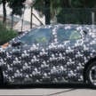 Perodua ‘QV-E’ EV spied again in Malaysia – sloping roofline, small side window revealed; debut in Q4 2025