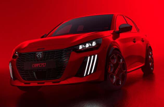 Peugeot e-208 GTi didedahkan – hot-hatch EV 280 hp/345 Nm, 0-100 km/j 5.7 saat, 350 km WLTP