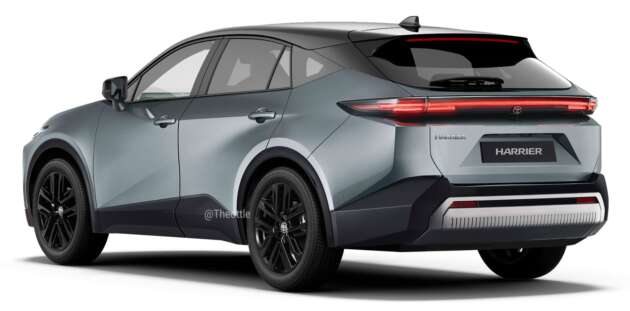 2027 Toyota Harrier – next-generation to get 1.5L turbo engine, SUV coupe version of latest RAV4