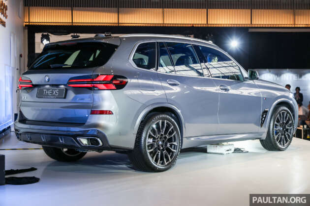 BMW X5 xDrive40i M Sport 2025  di Malaysia — 3.0T mild-hybrid, dari RM470k; RM25k lagi murah dari PHEV