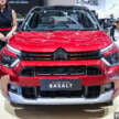 Citroen Basalt launched in Indonesia – CBU India; 1.2T, 6AT; Kia Seltos/Hyundai Creta rival; priced from RM93k