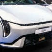 Kia EV4 sedan shown at GIIAS 2025 – 204 PS FWD; two battery sizes, up to 630 km range WLTP